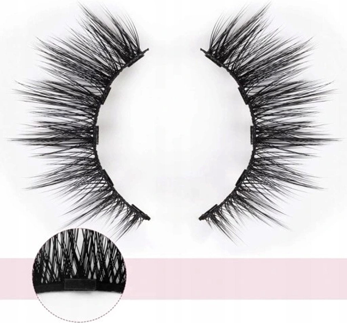Faux Cils magnétiques  Rheme - Eyeliner et pince à épiler - Extension de cils - 3 paires de faux cils - Set de cils