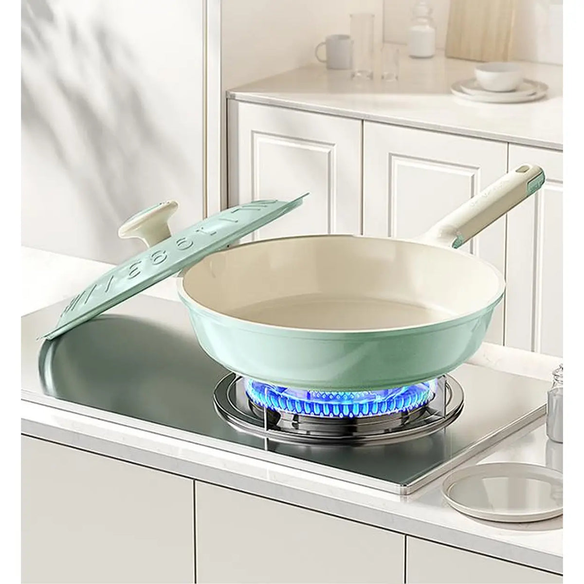 Poêle COOKER KING - 24 cm - revêtement antiadhésif en céramique et titane