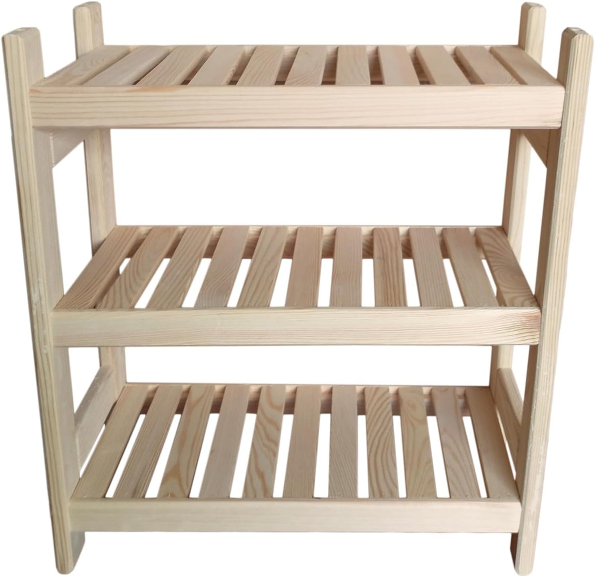 Stolarstwo Wochnik S.C. Étagère de rangement en bois - 3 tablettes - Pin
