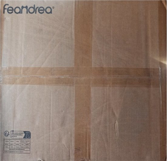Feandrea - cage de transport - cage de voyage - 60 x 42 x 42 cm - pour chiens - pliable - tissu Oxford - gris