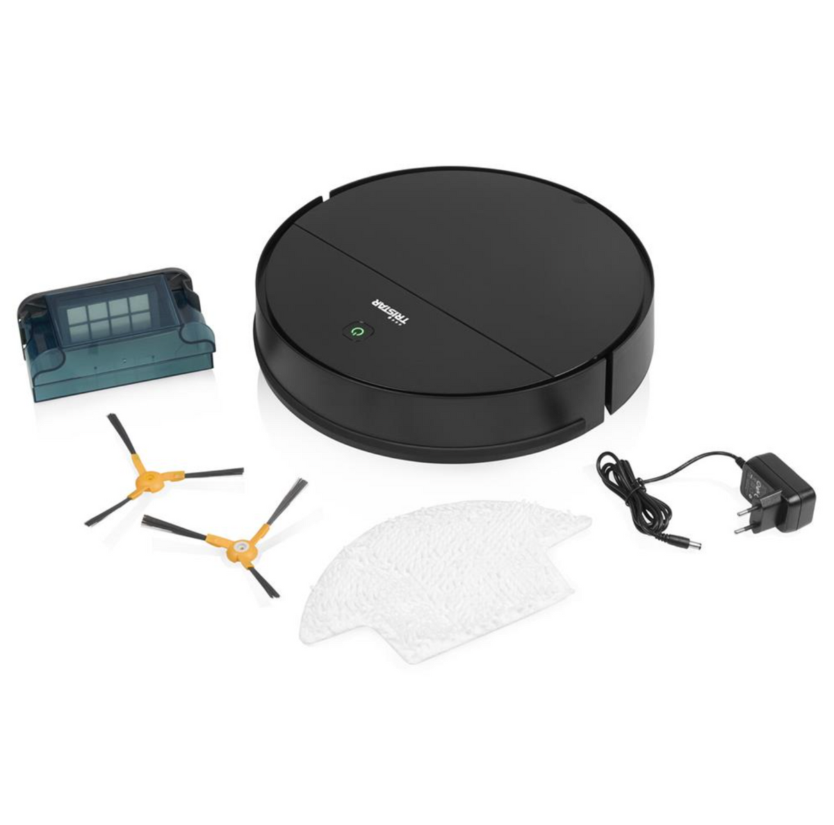 Aspirateur robot Tristar SZ-4187KL - Fonction lavage - 80 minutes d'autonomie - Noir