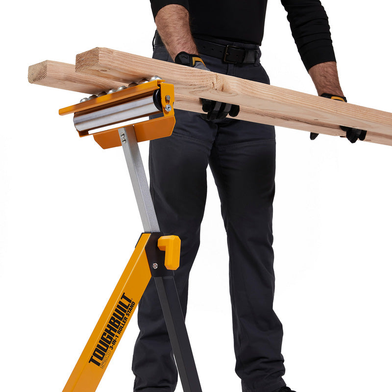Toughbuilt 3-in-1 Manille à rouleau réglable - 700-1090 mm de hauteur - Acier