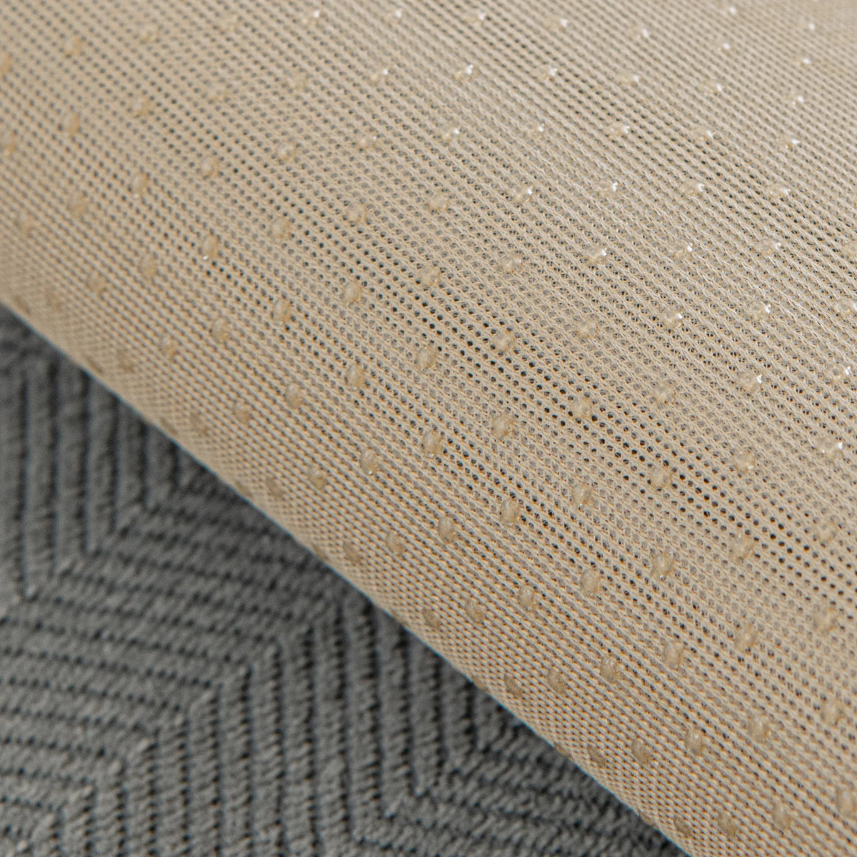 Housse de canapé Ochama pour la partie assise uniquement - Antidérapante - 70 x 180 cm - Polyester - Gris