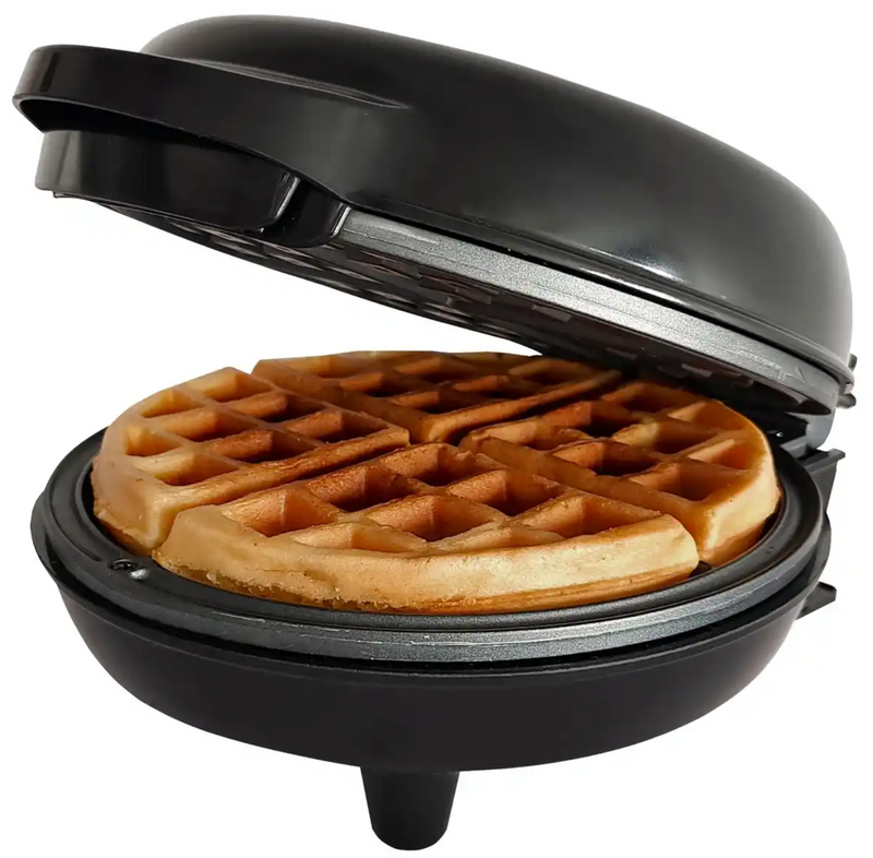 Gaufrier Bestron AWM6Z – Gaufres de Bruxelles – Ø 11 cm, revêtement antiadhésif – 750 W