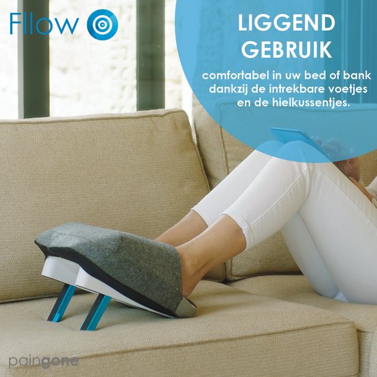 Paingone Fllow | soulage les jambes lourdes et douloureuses | Stimulateur de la circulation sanguine - Batterie rechargeable -