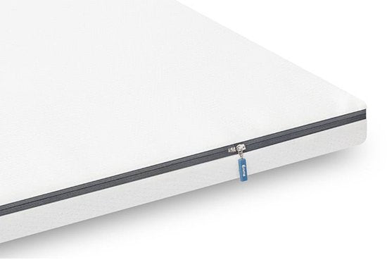 Surmatelas Emma Flip – 90 x 200 cm – Réversible dur/souple – Mousse HRX et mousse à mémoire de forme Airgocell® – Confort supplémentaire