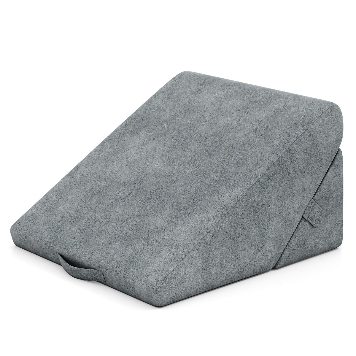 Oreiller Coast Bedwig - Réglable - Mousse à mémoire de forme et mousse - Gris - 55 x 52 x 33 cm