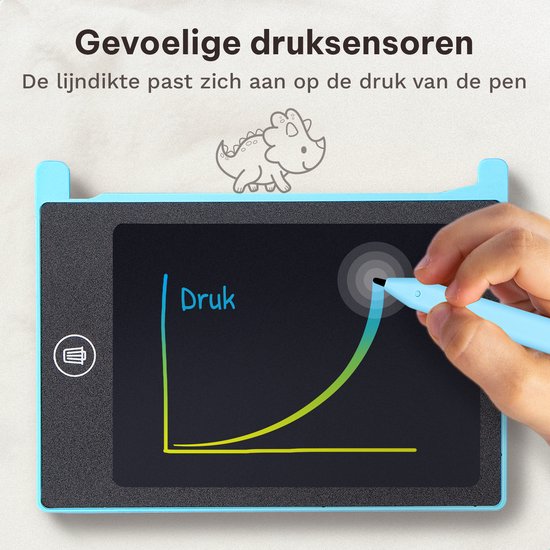 Partizzle 12x Tableau à dessin magnétique pour enfants - Mini tableau noir / Tablette à dessin LCD avec écran - Dessin créatif - Cadeaux d'entreprise Tableau de dessin éducatif - Petits cadeaux d'entreprise - Grabbelton Treat Gifts - 11 cm / 4 Couleurs
