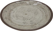 Bo-Camp - Assiette plate - Halo - 4 pièces - Mélamine - Beige