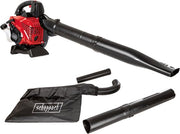 Souffleur à essence 3-en-1 Scheppach LBH3500P - 25,4 cm³ - 900 W - 1,2 PK - Aspirateur à feuilles, souffleur de feuilles et broyeur - Vitesse de soufflage : 260 km/h - Débit : 790 m³/h - Sac de ramassage de 50 L