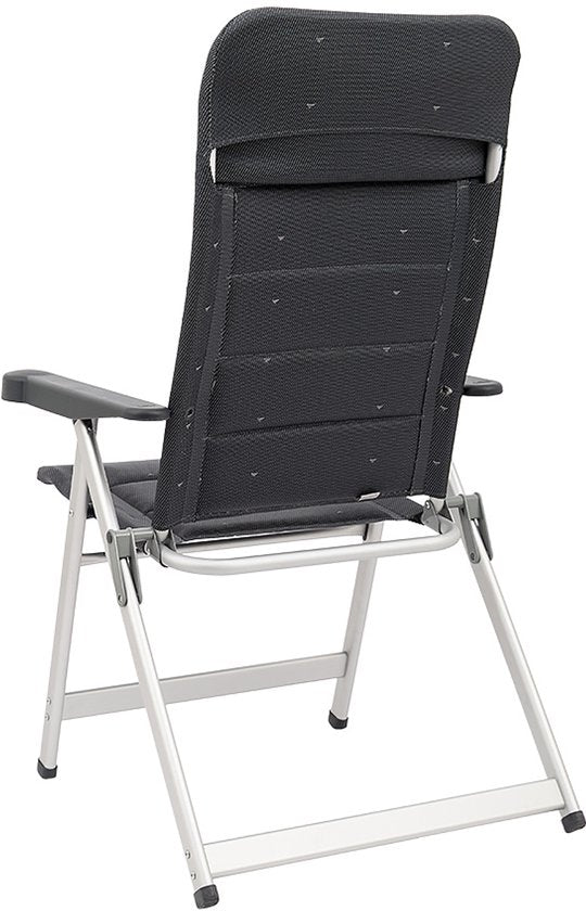 Crespo - Chaise de stand - M - AL/237 - Deluxe - Gris foncé