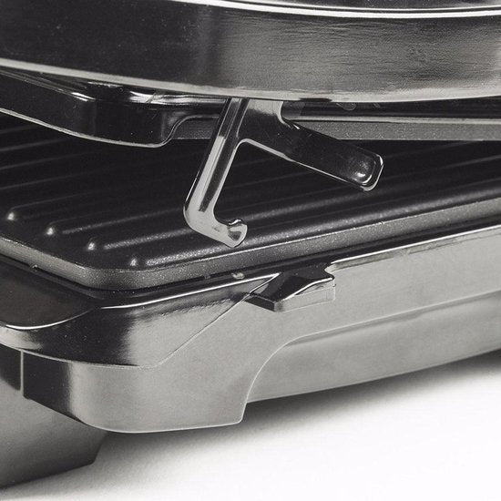 Grill de table Bestron - ASW113CO - 1 000 W - Appareil à croque-monsieur - Surface de cuisson 25 x 17 cm - Cuivre