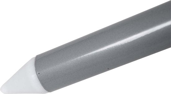 Bo-Camp - Parasol - À bras articulé - Ø 165 cm - Gris