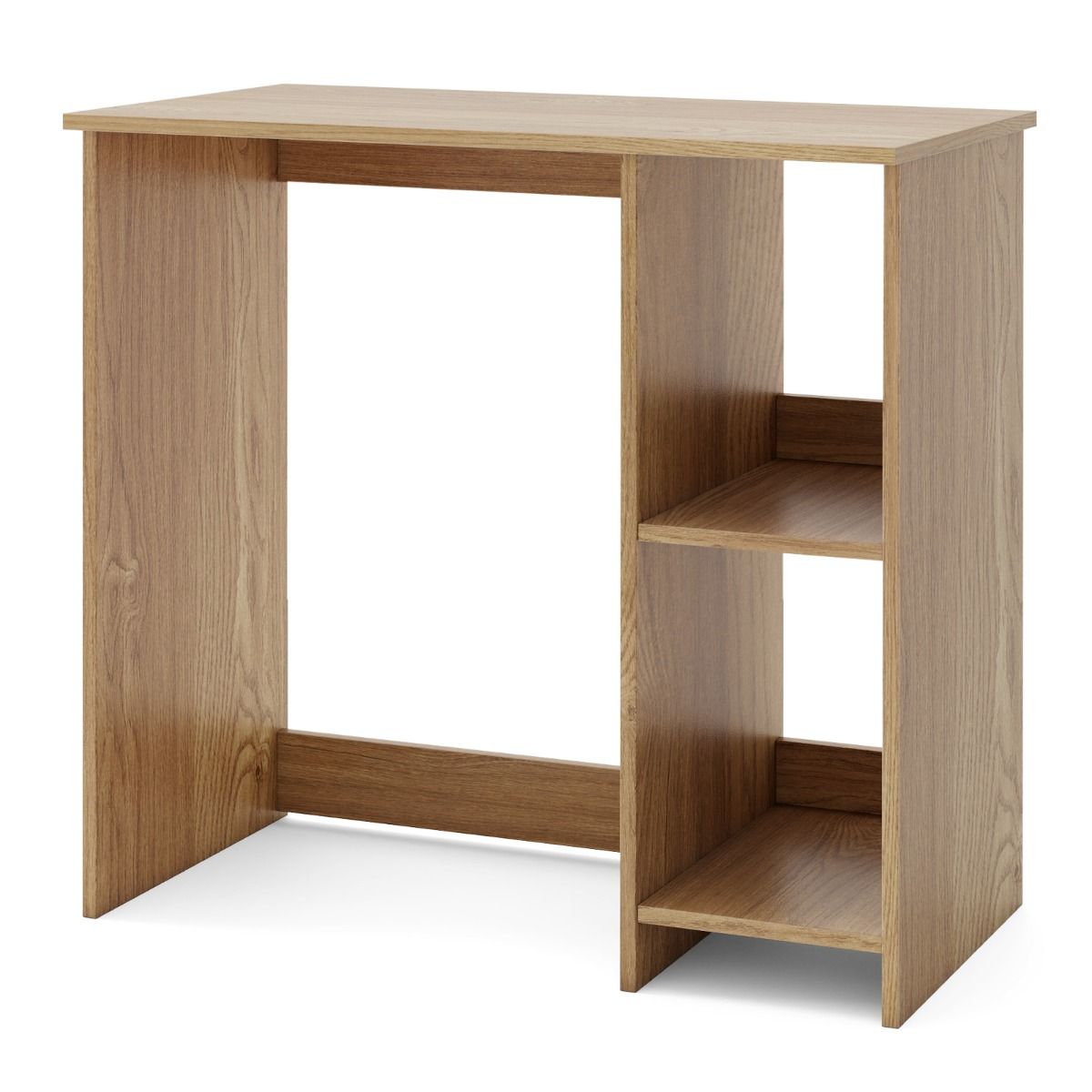 Meuble Coast avec 2 compartiments de rangement - compact - stable - couleur naturelle - 80 x 40 x 74 cm
