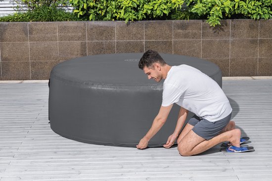 Bestway - Oreiller - PVC et POM - Gris