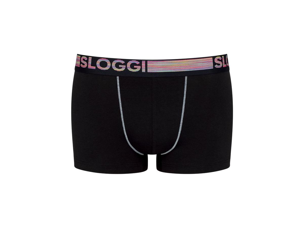 Shorty Sloggi Go ABC Natural - lot de 6 - taille L - Noir