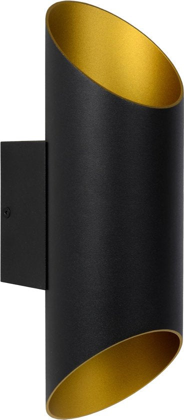 Lucide QUIRIJN - Applique murale - Ø 10 cm - 1xG9 - Noir
