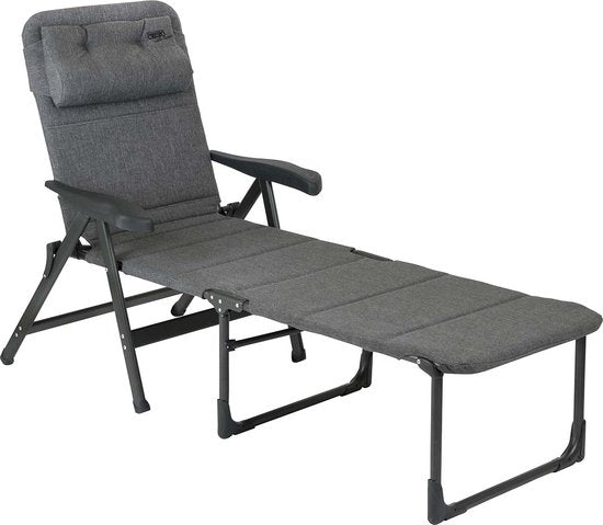 Crespo - Chaise longue - AP/733 - Tex-Supreme - Gris