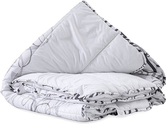 Couette Sleeptime sans housse - Couette imprimée - Couette colorée - Couette imprimée - 200x200 cm - White