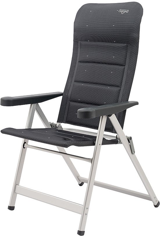 Crespo - Chaise de stand - M - AL/237 - Deluxe - Gris foncé