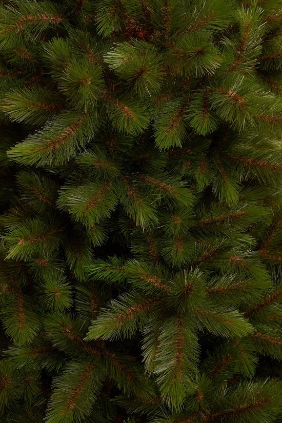 Triumph Tree Wyoming Spar - Sapin de Noël avec 460 brindilles de pin et structure à emboîter - Décoration de Noël d'intérieur au rendu naturel - Sapin artificiel avec des aiguilles en PVC rigide - H 155 x Ø 117 cm - Vert