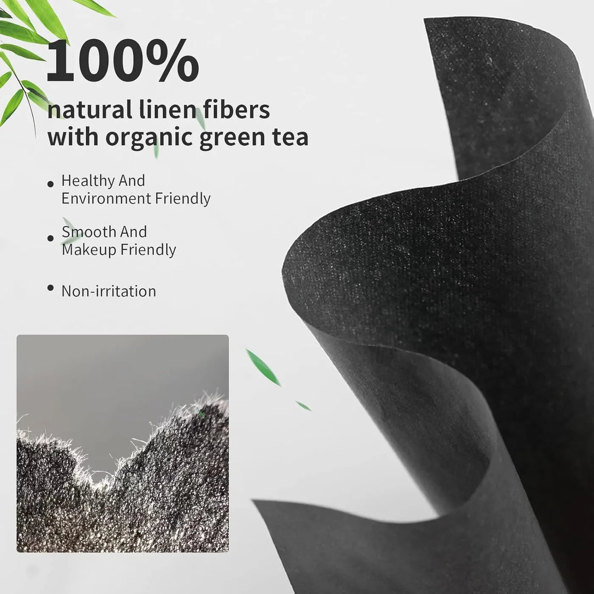 DUcare Feuilles matifiantes pour le visage - 100 pièces