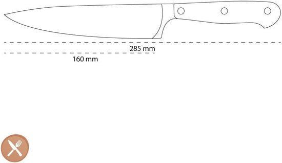 Wusthof - Couteau de chef Classic 16 cm