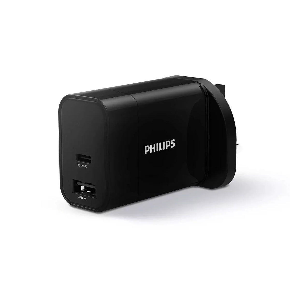 Prise 3 broches - Philips 30W - Chargeur - noir
