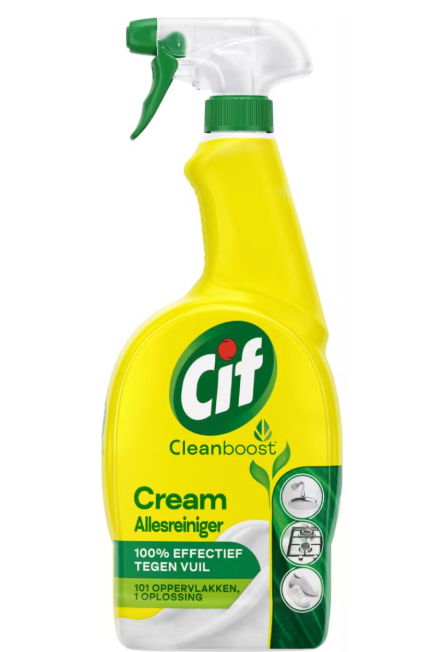 6x CIF Cream Spray nettoyant universel - 700 ml - Efficace et polyvalent
