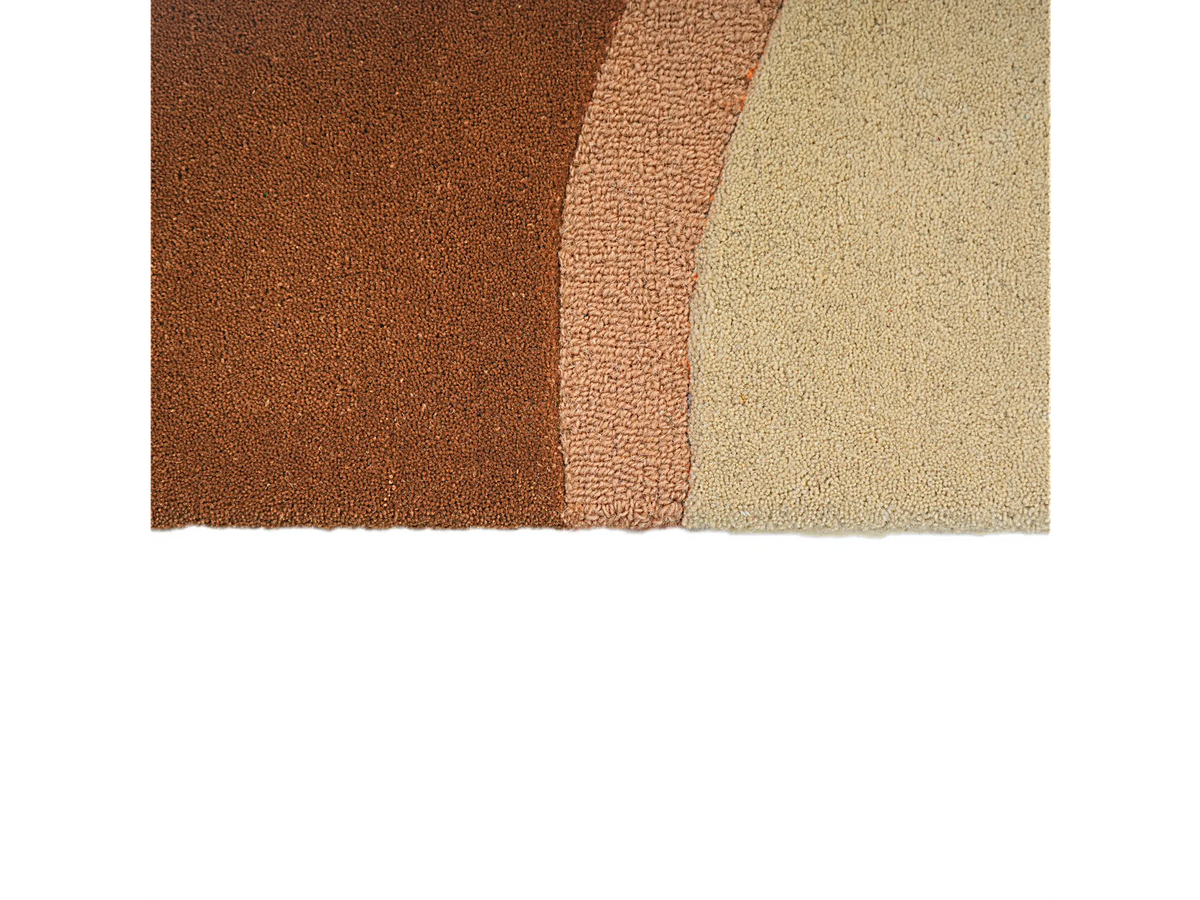 Tapis en laine Brinker by FonQ Desert, 200 x 290 cm – Rose ocre