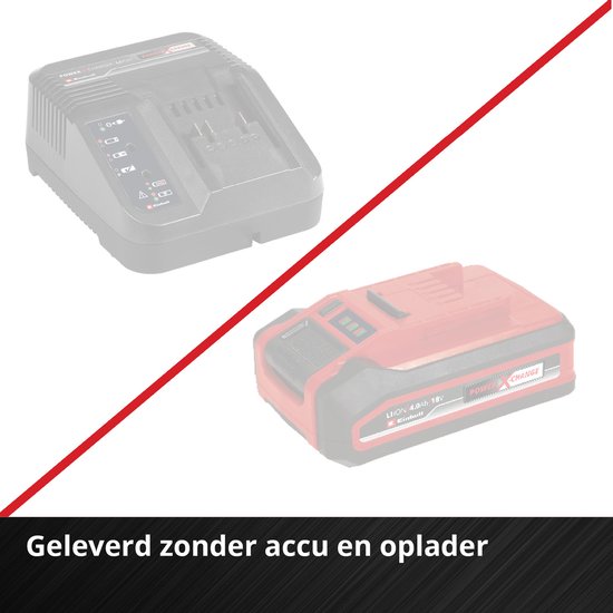 Nettoyeur de joints sans fil Einhell GE-CC 18 Li Solo - Power X-Change - 18 V/Li-ion - 1 200 tr/min - Diamètre de la brosse : 10 cm - Avec brosse en acier et en nylon - Batterie et chargeur non inclus