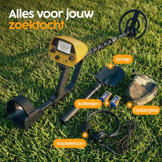 Détecteur de métaux Infinity Goods Advanced - Kit complet - Adultes et enfants - Professionnel