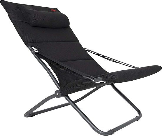 Crespo - Chaise longue - AP/263 - Air-Deluxe - Noir