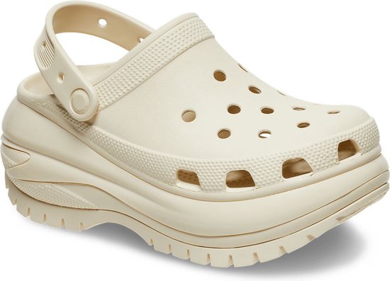 Crocs Mega Crush Clog Unisexe – Beige – Pointure 39-40 (UE)
