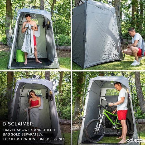 Colapz - Tente pop-up de luxe – Tente de camping de qualité supérieure – Facile à utiliser – Tente de douche