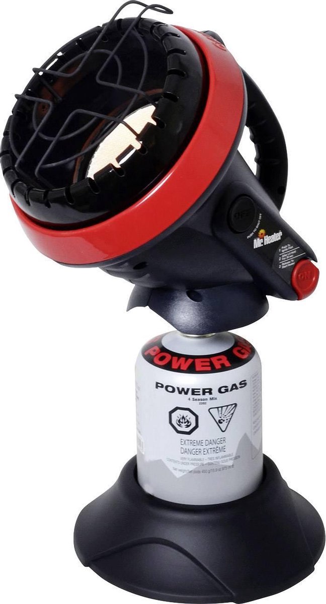 Mr. Heater MH4BDF - Réchauffeur à gaz portable - 1.1 kw - réchaud de camping
