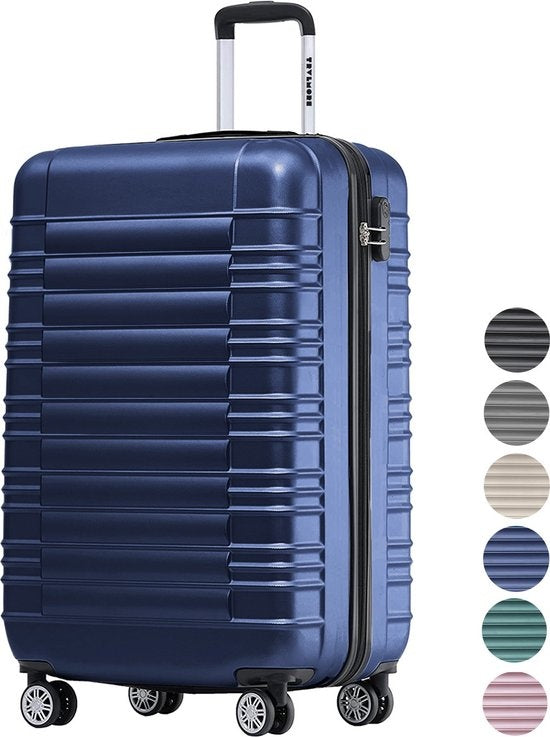 Valise - TRVLMORE  - Bagage à main - 54x36x20cm - 38L - Bleu foncé