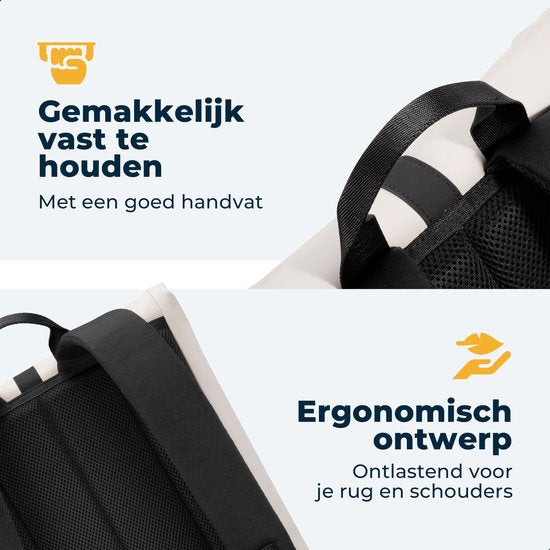 Sac à dos - Pathsail – Imperméable – Compartiment PC jusqu’à 15" – Bretelles ergonomiques – Plusieurs poches
