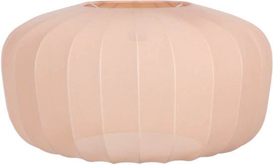 Abat-jour K41931S Ø 60 cm - Tissu beige crème - Design artisanal - Anne Light Home