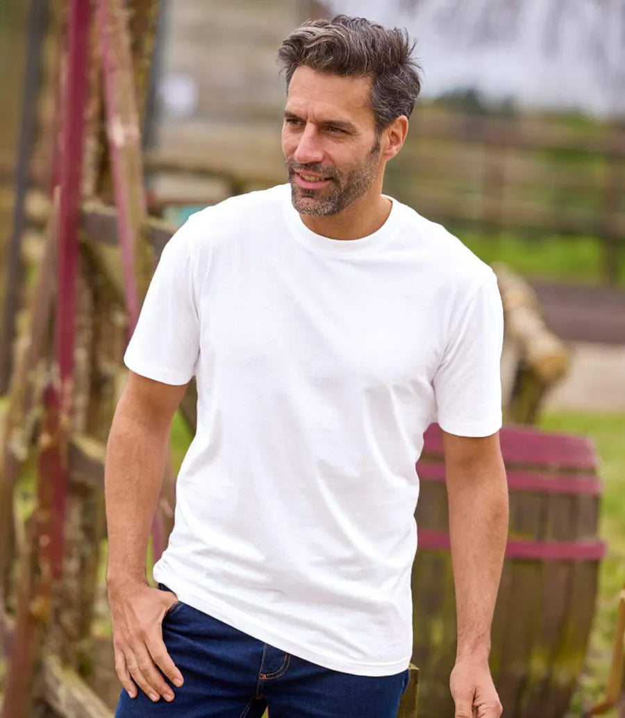 Lot de 4 t-shirts blancs Atlas