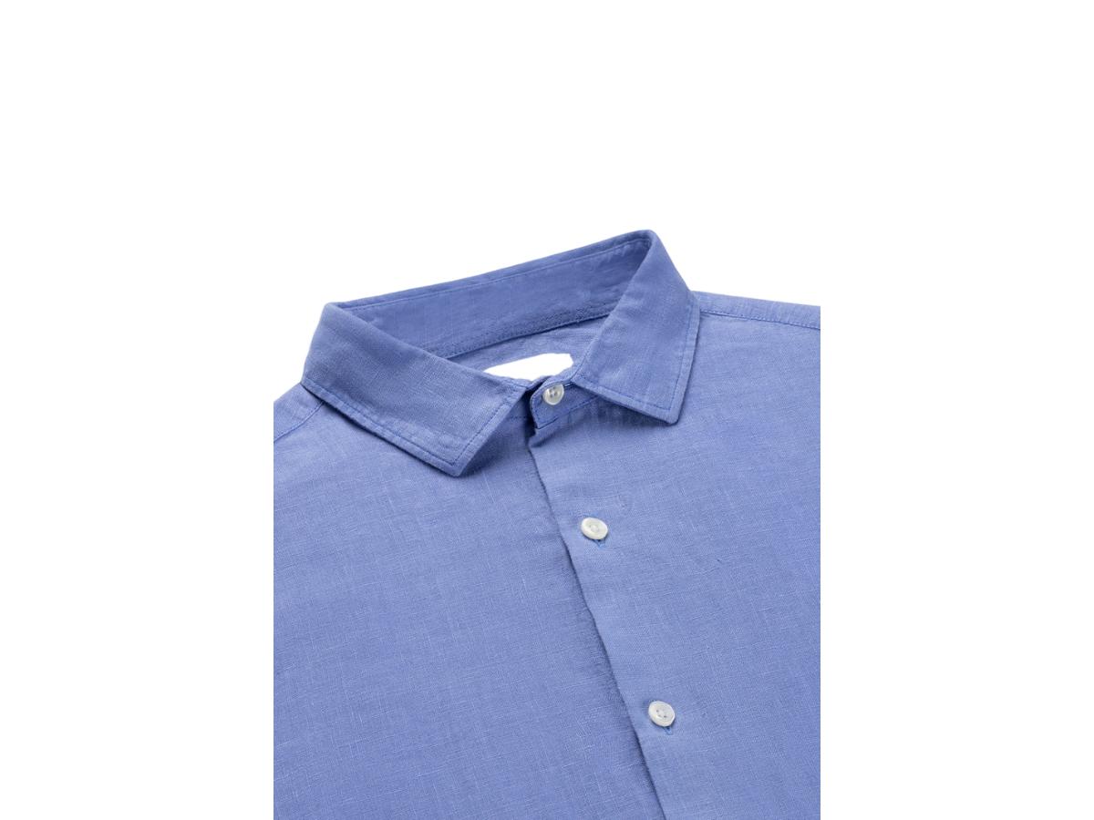 Chemise en lin Van Harper - Coupe classique - taille M - Lavande