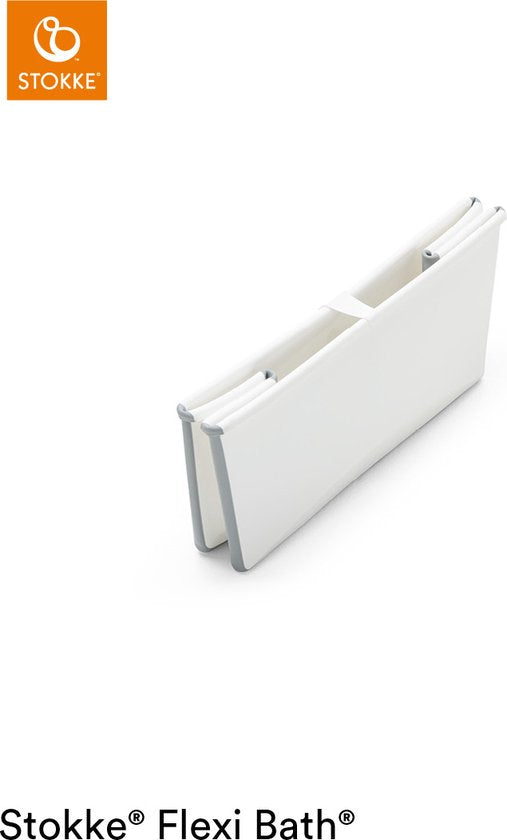 Ensemble Stokke® Flexi Bath® X-Large - Flexi Bath® XL + support pour nouveau-né - Blanc