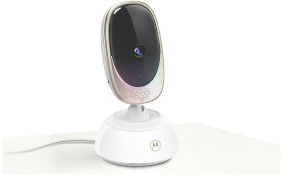 Écoute-bébé Motorola VM85 Connect avec écran 5 pouces, Wi-Fi, blanc