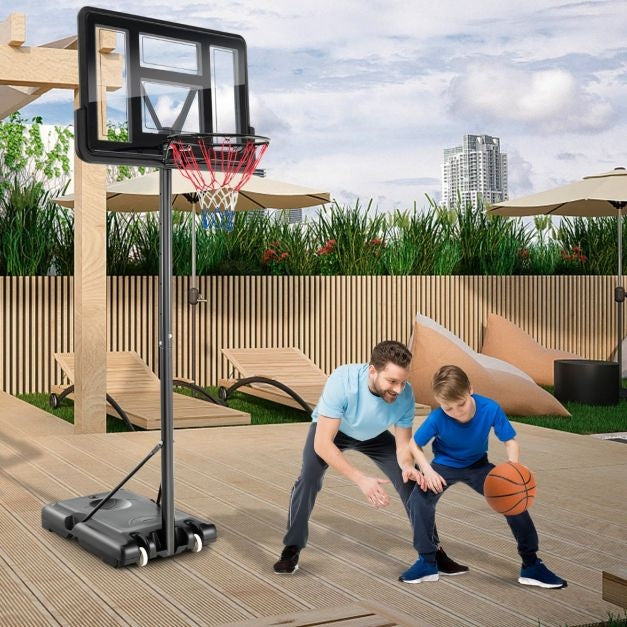 Support de basket Coast - 130 - 305 cm - Hauteur réglable