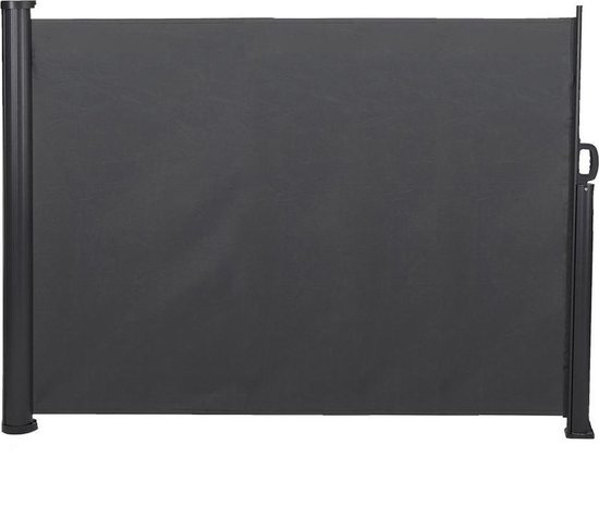 Brise-vent extensible Infinity Goods - 300 x 140 cm - Anthracite – Enroulable – Extensible – Protection contre le vent et le soleil – Intimité pour le jardin, le balcon, la plage et la terrasse