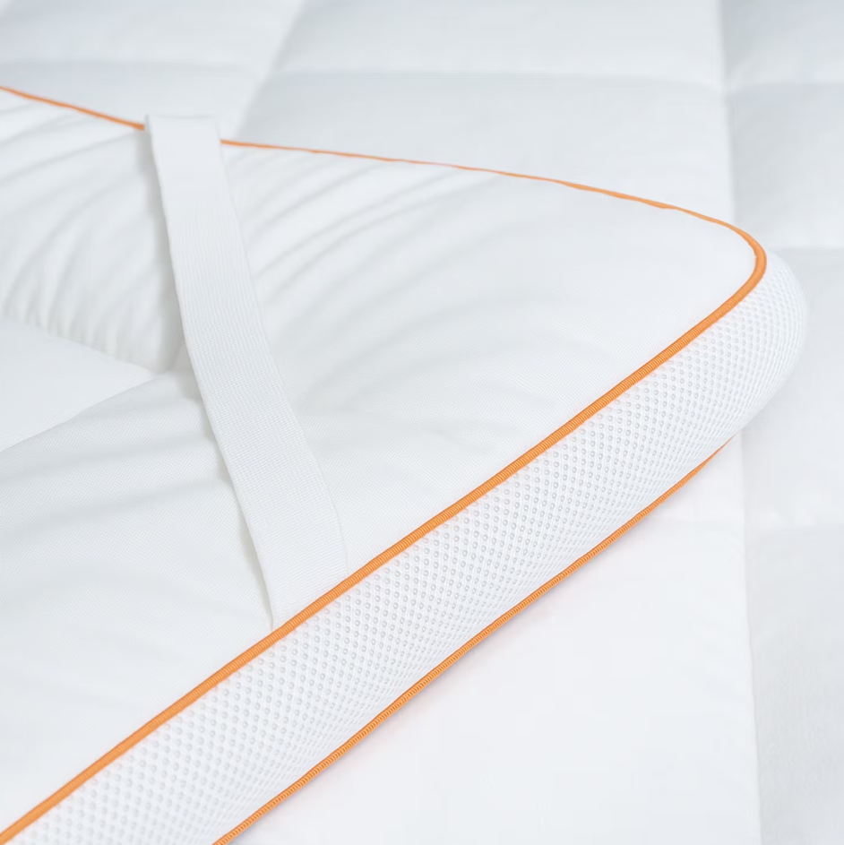 Surmatelas en laine polaire Zydante - 140 x 200 cm - Housse lavable
