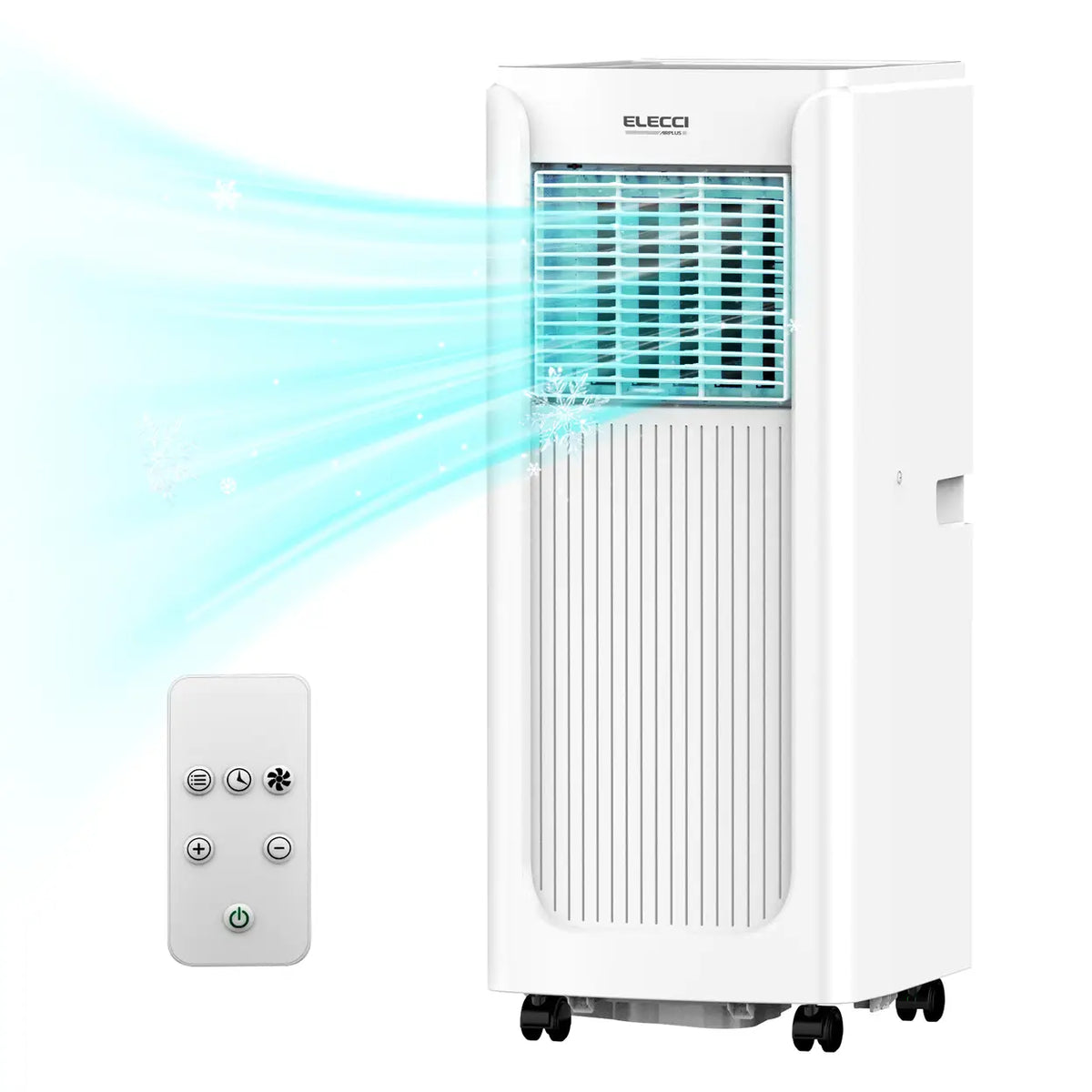 Climatiseur mobile ELECCI - 6 000 BTU - 4-en-1 - Classe énergétique A