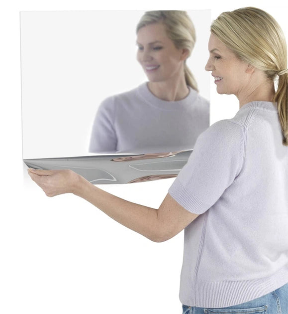 Film miroir autocollant Maximex 50 x 58 cm – Argent – Miroir décoratif
