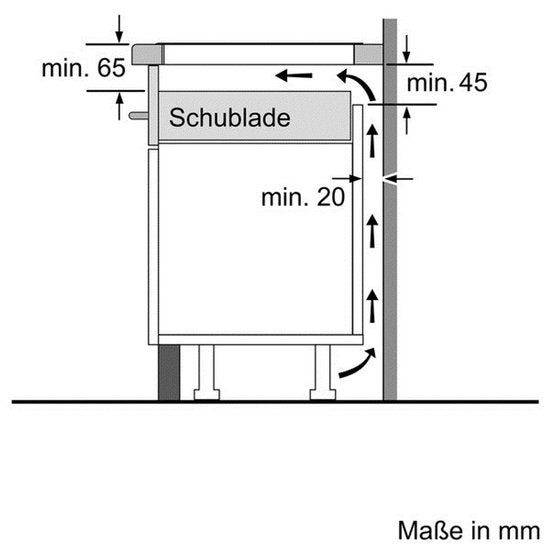 Plaque de cuisson à induction encastrable Bosch PXX675DC1E (2 phases) - 60 cm