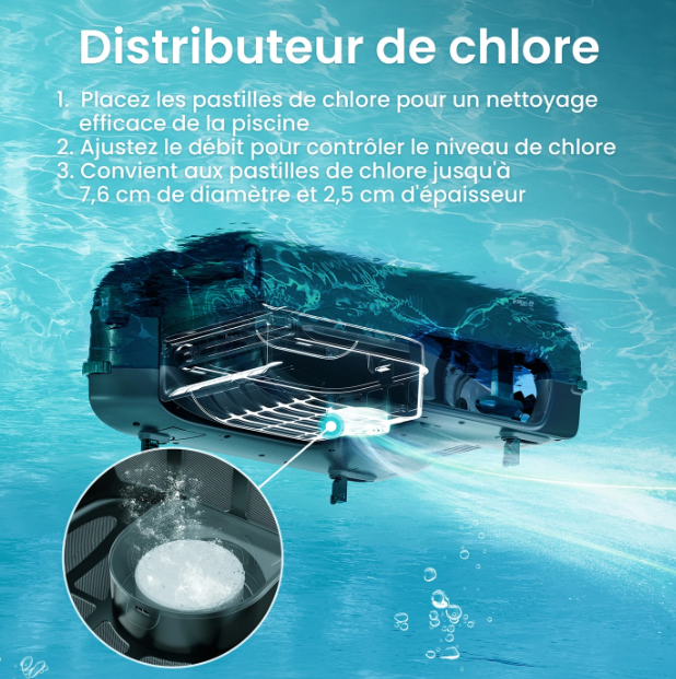 Nettoyeur de surface de piscine Aiper EcoSurfer S2 - Énergie solaire, batterie d'une autonomie de 35 heures, Wi-Fi/Bluetooth